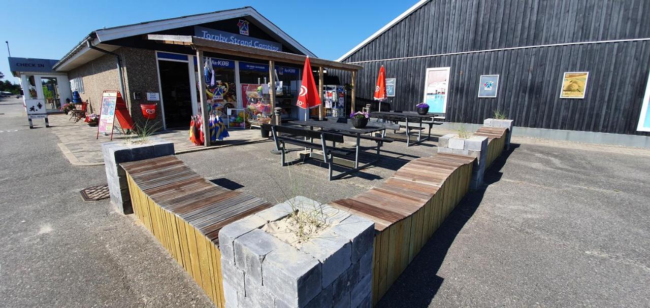 Tornby Strand Camping Cottages Hirtshals Ngoại thất bức ảnh