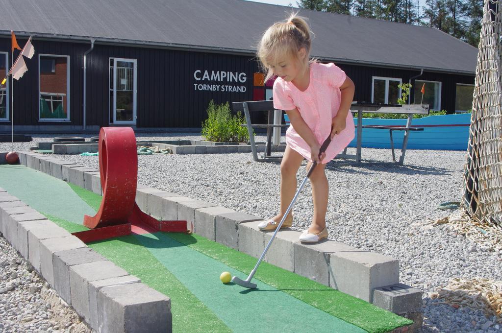Tornby Strand Camping Cottages Hirtshals Ngoại thất bức ảnh