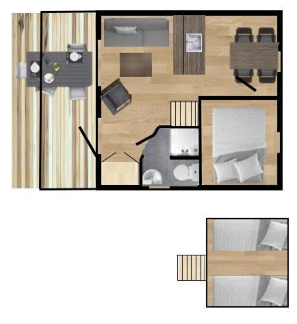 Tornby Strand Camping Cottages Hirtshals Phòng bức ảnh